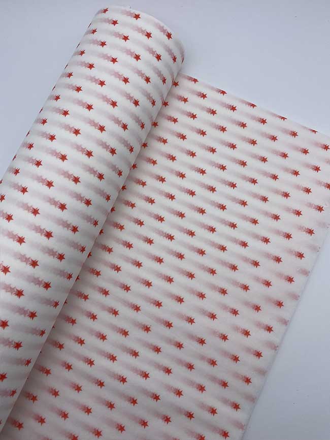 papel seda estrellas coral