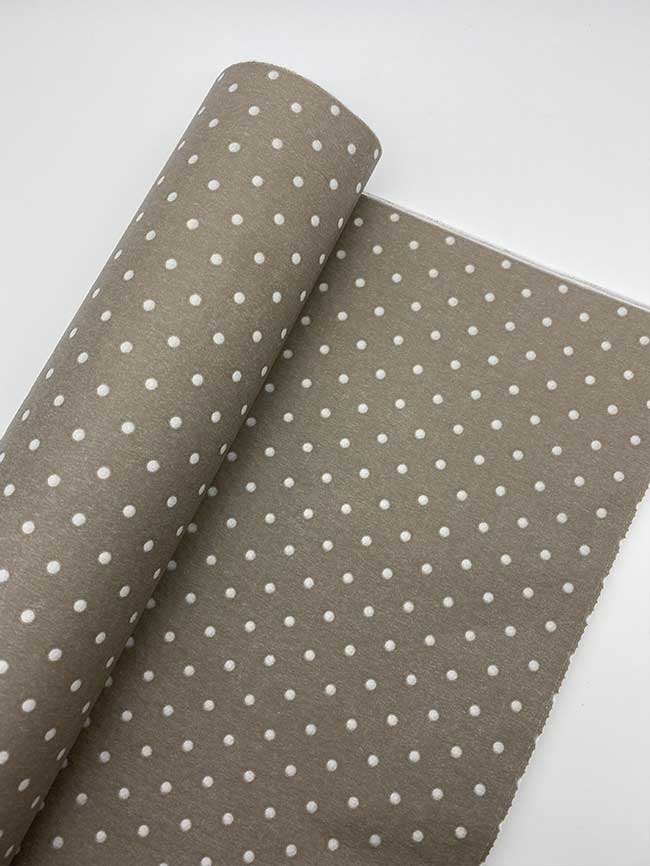 papel seda marrón topo blanco