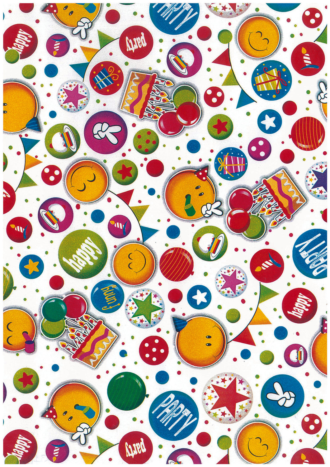 papel regalo infantil emojis