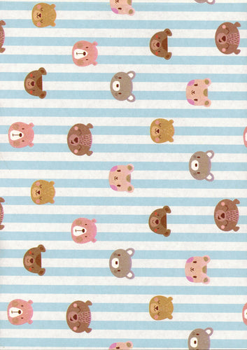 papel regalo infantil ositos
