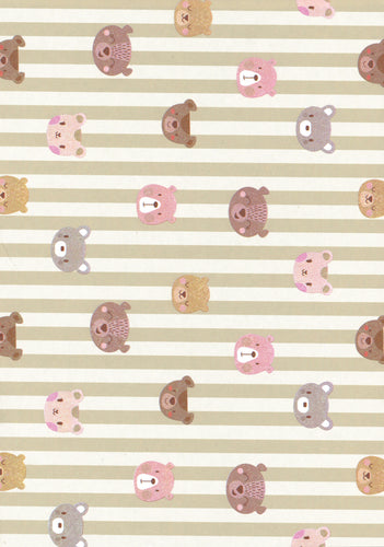 papel regalo infantil ositos