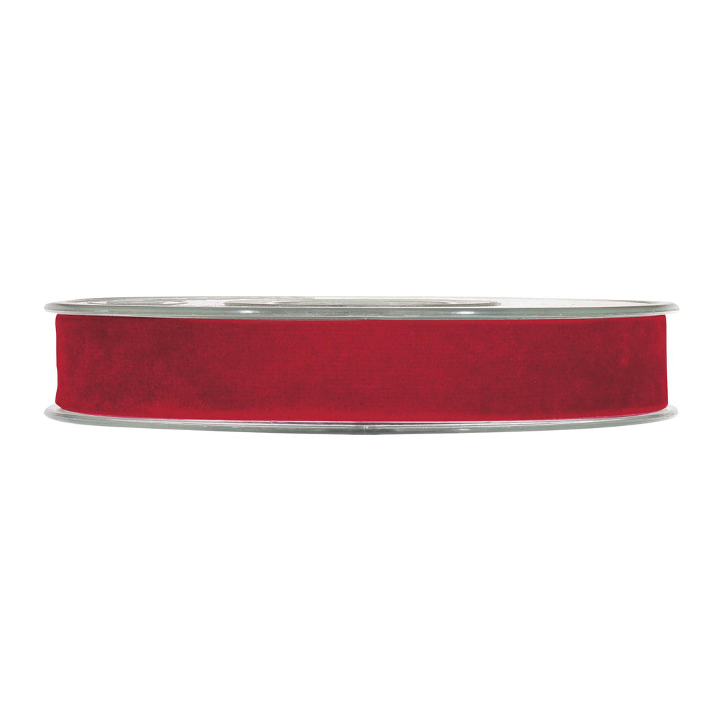 Cinta velvet roja pequeña