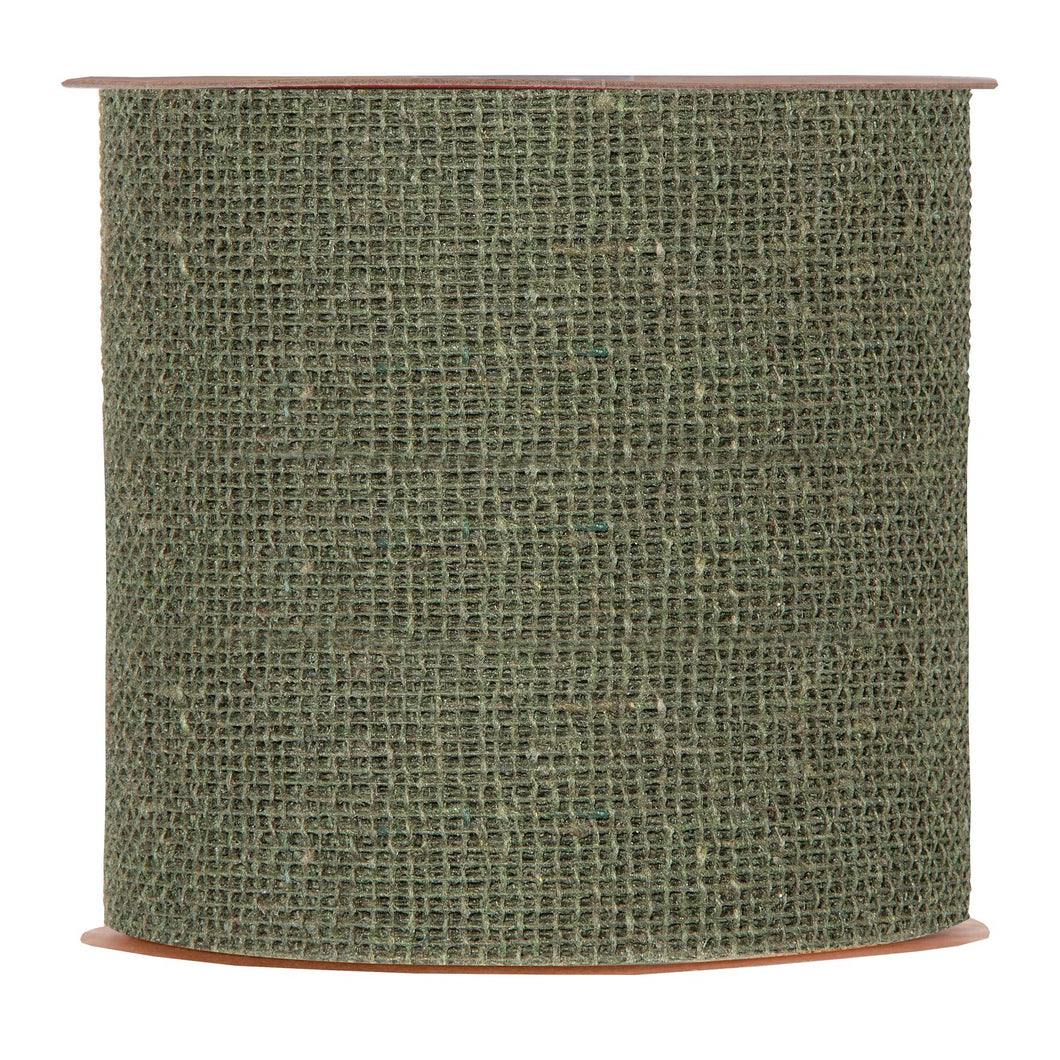 Cinta yute verde oliva