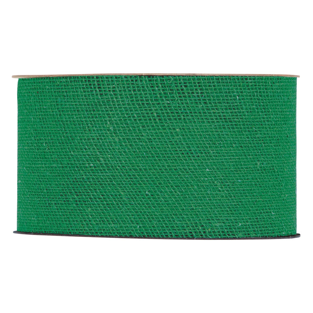 Cinta yute verde prado