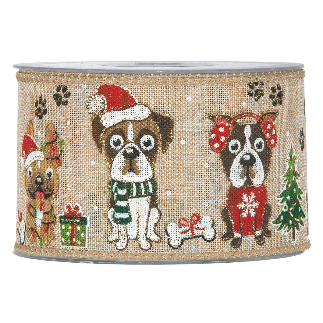Cinta navidad perros
