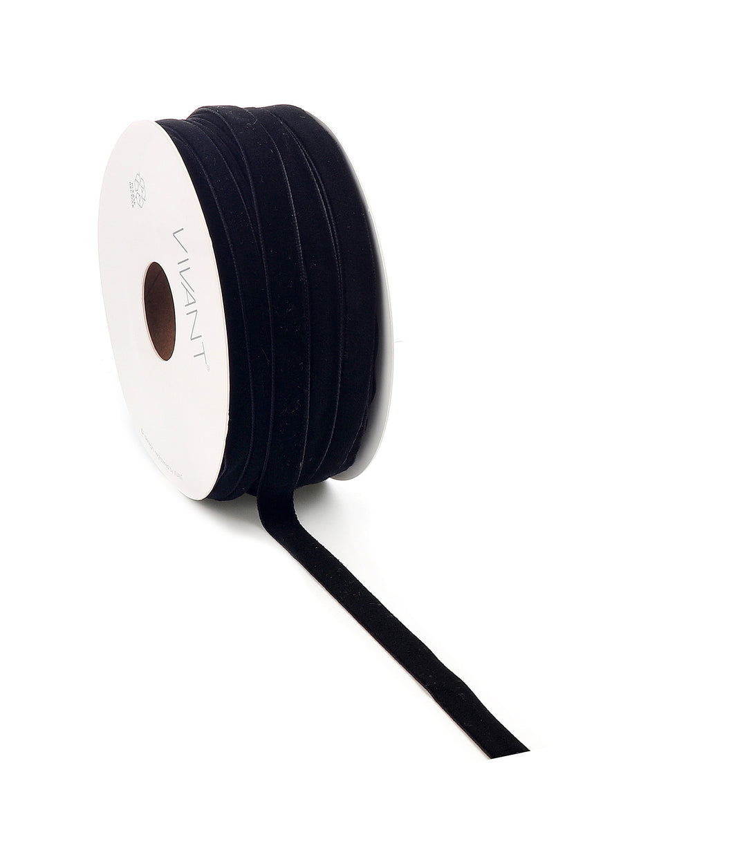 Cinta terciopelo negro
