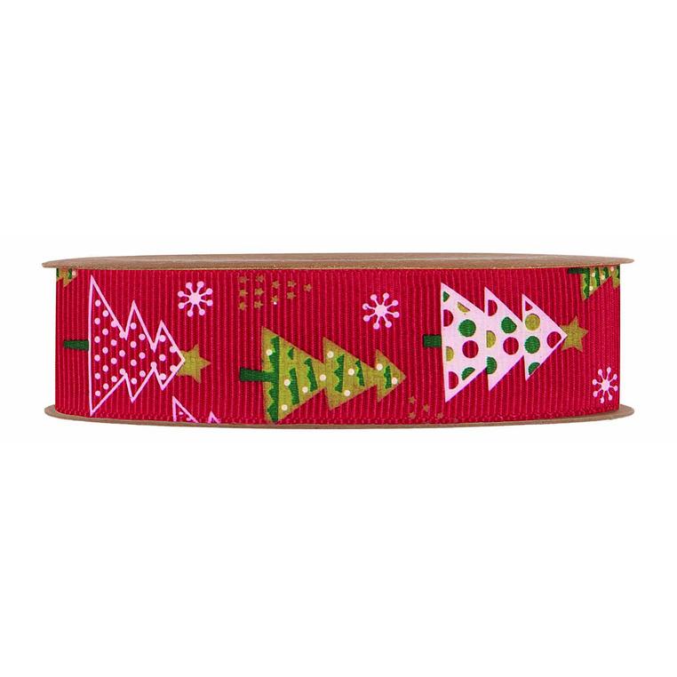 Cinta árboles navidad