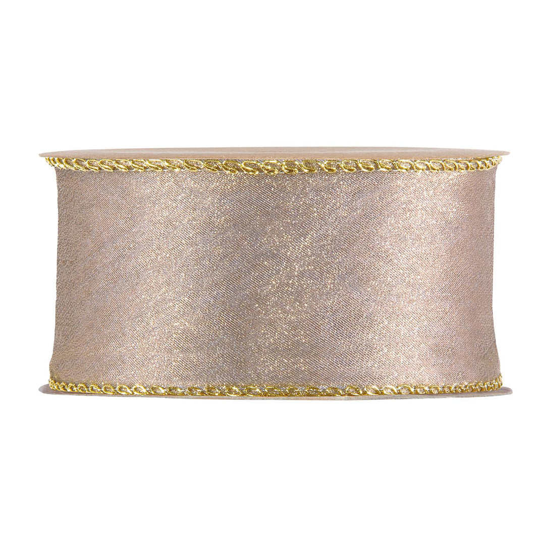 Cinta organza malva