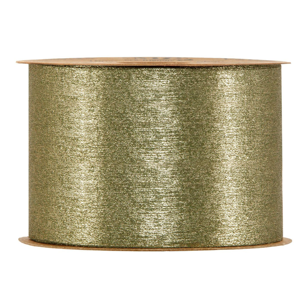 Cinta organza verde grande