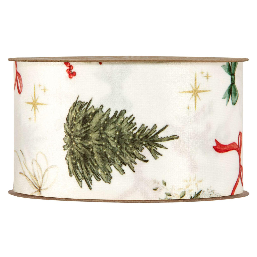 Cinta decorada navidad