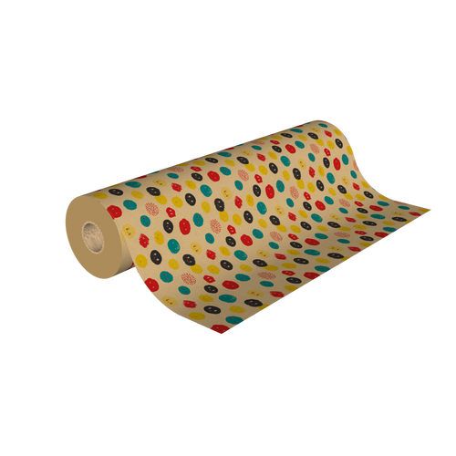 papel regalo kraft infantil