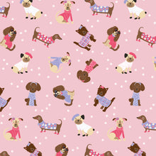 Papel de regalo infantil perros