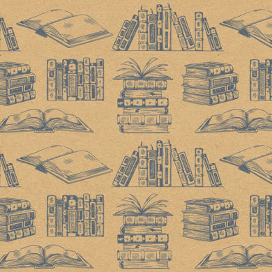 papel regalo kraft libros