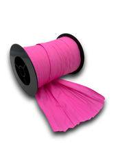 Cinta plástica ancha rosa