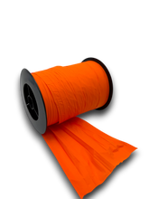 Cinta plástica ancha naranja
