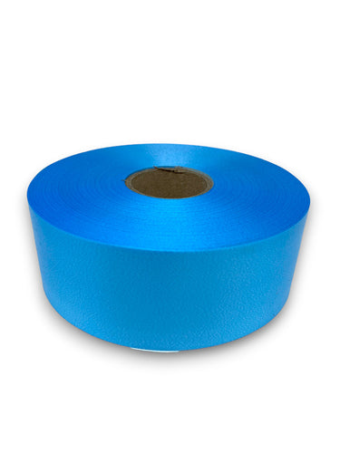 Cinta polipropileno lisa ancha azul