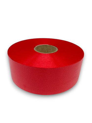 Cinta polipropileno lisa ancha rojo