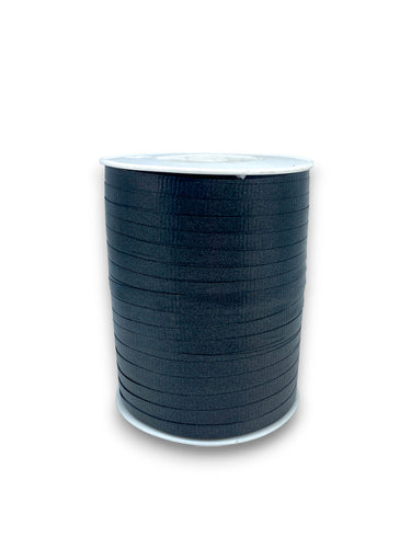 cinta polipropileno gofrada estrecha negro