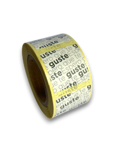 Etiqueta "Espero que te guste" blanca
