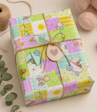 Papel de regalo infantil bebé