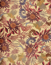 Papel de regalo flor otoño