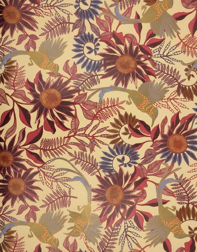 Papel de regalo flor otoño