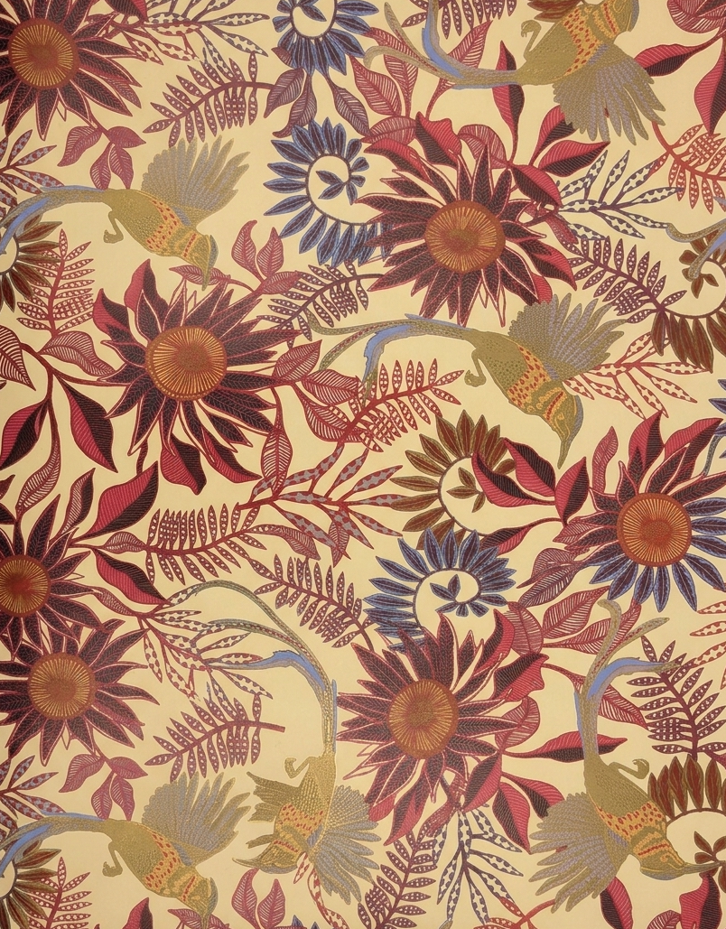Papel de regalo flor otoño