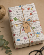 Papel de regalo texto cumpleaños