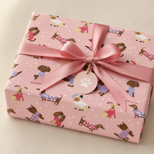 Papel de regalo infantil perros