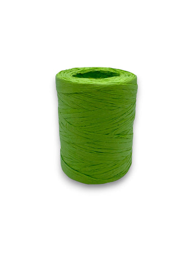 Cinta rafia papel verde