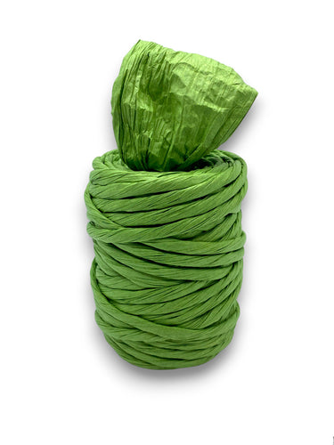 Cinta Rafia Twist verde