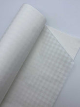 Papel seda cuadros blanco